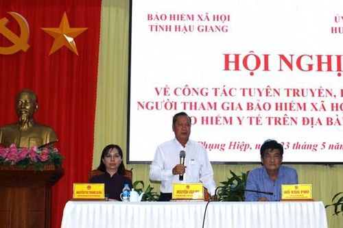 Hậu Giang đẩy mạnh truyền thông về chính sách BHYT, BHXH tự nguyện