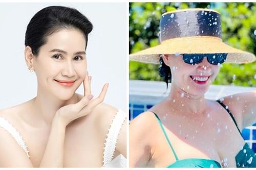 Nhan sắc đời thực của 'bà trùm phản diện' Thân Thúy Hà ở tuổi U50