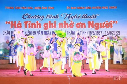 Đặc sắc chương trình nghệ thuật 'Hà Tĩnh ghi nhớ ơn Người'