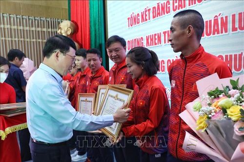 Bắc Giang: Khen thưởng vận động viên, huấn luyện viên xuất sắc tại SEA Games 31