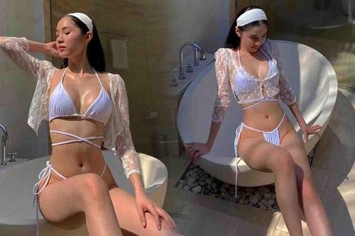 Quỳnh Hương - 'phiên bản ngây thơ của Ngọc Trinh', chân dài nóng bỏng một thời giờ ra sao?