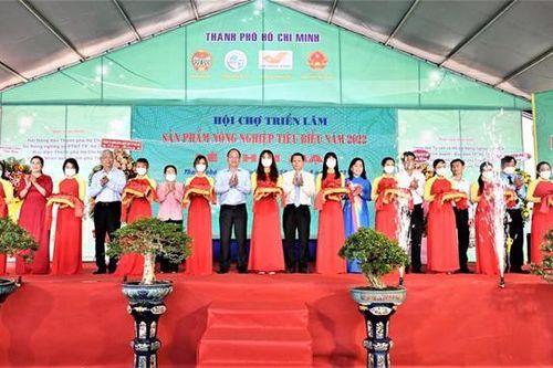 Khai mạc Hội chợ, triển lãm sản phẩm nông nghiệp TP.HCM