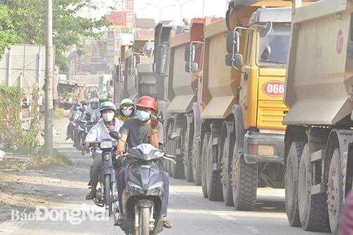 Các quốc lộ qua Đồng Nai ngày càng quá tải