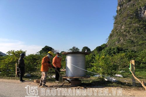 Quan tâm chất lượng điện cho vùng cao Võ Nhai