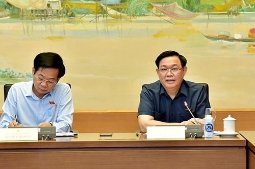 Chủ tịch Quốc hội Vương Đình Huệ: Không có luật riêng về xử lý nợ xấu