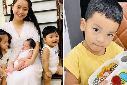 Hải Băng bất chấp nguy hiểm sinh con, em bé giờ thật đáng yêu