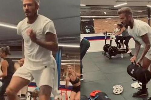 David Beckham đam mê tập thể dục và ăn uống lành mạnh