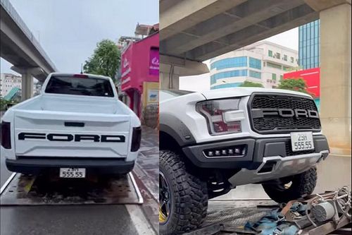 Dân chơi Hà Nội độ Ford Ranger biển 'ngũ quý 5' thành siêu bán tải