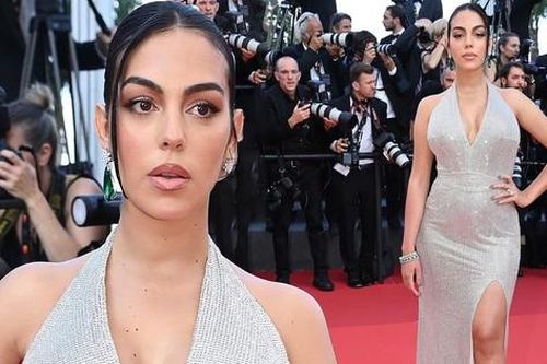 Bạn gái Ronaldo quyến rũ khó cưỡng trên thảm đỏ Cannes chỉ sau một tháng sinh con