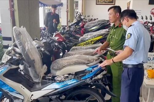 An Giang: Phát hiện nhiều xe mô tô và ô tô hạng sang không rõ nguồn gốc