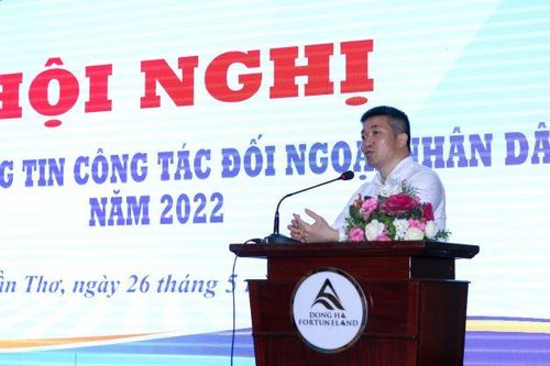 Cần Thơ: Đẩy mạnh công tác đối ngoại nhân dân trong tình hình mới