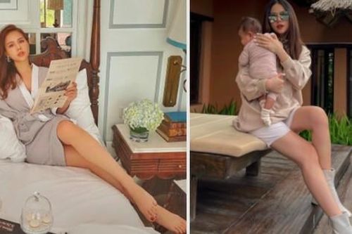 Làm dâu gia đình danh giá: Phanh Lee không mặn mà showbiz, chuyên tâm làm mẹ 'bỉm sữa'