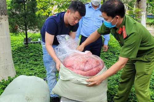 Ngăn chặn 2 tạ nội tạng trâu bò bốc mùi hôi thối đang chuẩn bị 'lên mâm'