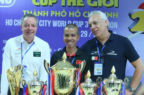 Chờ các 'cao thủ' hàng đầu thế giới tranh tài tại World Cup Billiards Carom 3 băng TP.HCM 2022