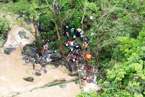 Tìm thấy công nhân thủy điện bị lũ cuốn trôi