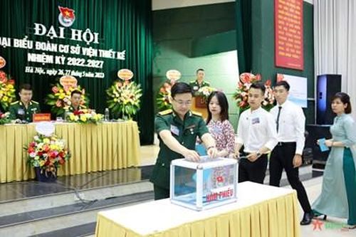 Đoàn cơ sở Viện Thiết kế Bộ Quốc phòng tổ chức Đại hội nhiệm kỳ 2022-2027