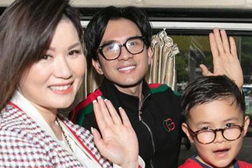 Đan Trường đưa con trai về Việt Nam làm từ thiện