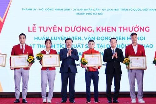 Hà Nội chi hơn 17 tỷ đồng thưởng HLV, VĐV đạt thành tích cao tại SEA Games 31