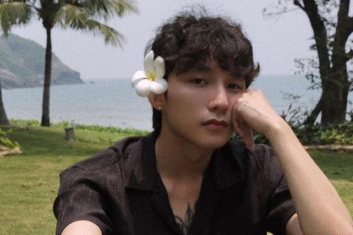 Sơn Tùng M-TP đăng loạt ảnh đi biển cài hoa lên tóc, netizen liền vào đoán ngụ ý của 'Sếp'