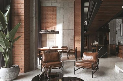 Penthouse mang phong cách công xưởng