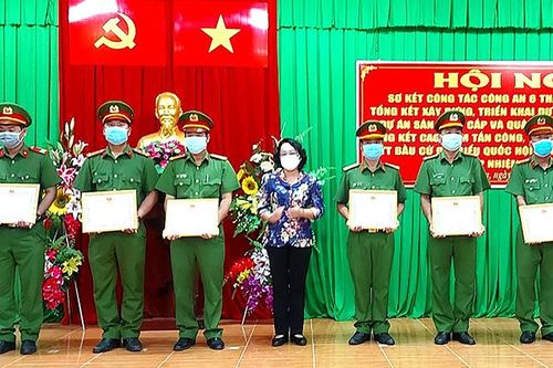Xã điển hình về bảo vệ an ninh Tổ quốc