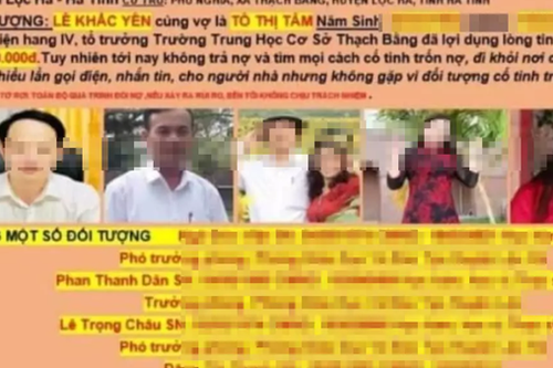 Nhân viên vay tiền, lãnh đạo bị 'khủng bố' trên mạng để đòi nợ