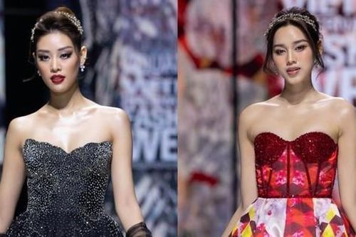 Hoa hậu Đỗ Thị Hà mở màn yêu kiều, Hoa hậu Khánh Vân làm vedette ấn tượng