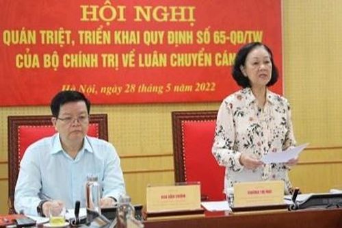 Tạm thời không tăng thêm cán bộ luân chuyển