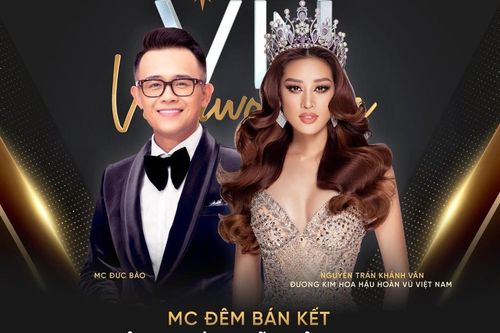 MC Đức Bảo dẫn bán kết Miss Universe VN cùng Khánh Vân, Trấn Thành đột nhiên bị gọi tên