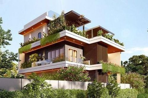 Biệt thự với thảm thực vật xanh ngắt, nơi chốn gọi yêu thương quay về