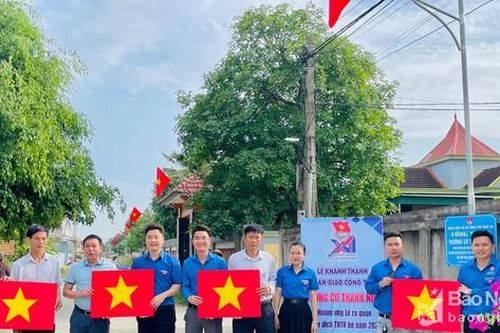 Tuổi trẻ Nghệ An hưởng ứng Chương trình Lễ ra quân Chiến dịch Thanh niên tình nguyện hè 2022