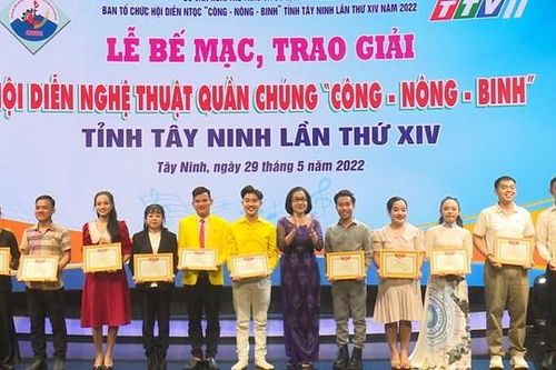 Bế mạc Hội diễn nghệ thuật quần chúng Công - Nông - Binh tỉnh Tây Ninh năm 2022