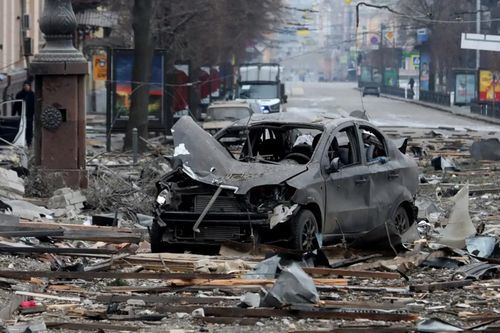 Đánh bom tại thành phố Ukraine do Nga kiểm soát