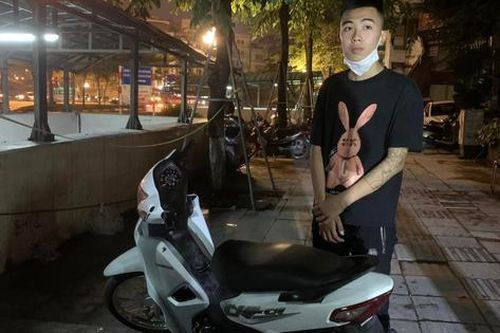 Thanh niên may mắn 2 lần được công an tìm thấy xe mất cắp