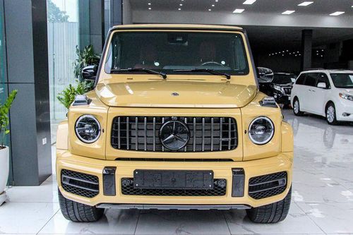 Ngắm Mercedes-AMG G63 màu vàng cát hiếm gặp