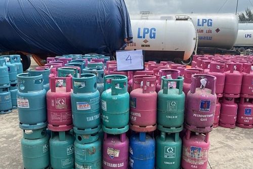 Phát hiện điểm sang chiết gas trái phép tại Hải Dương