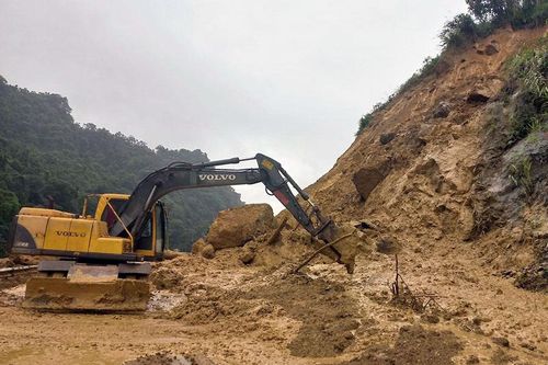Mưa lớn làm sạt lở, ngập úng nhiều địa phương tại Bắc Kạn