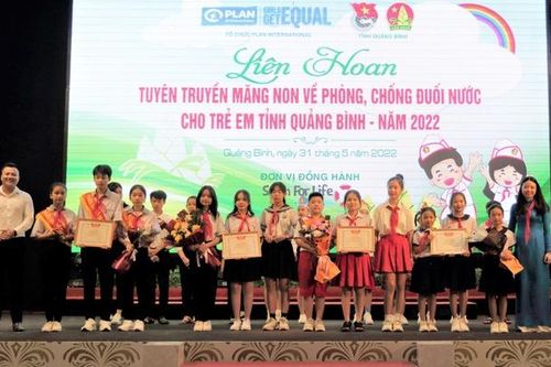 Ngày hội phòng, chống đuối nước ở trẻ em tại Quảng Bình