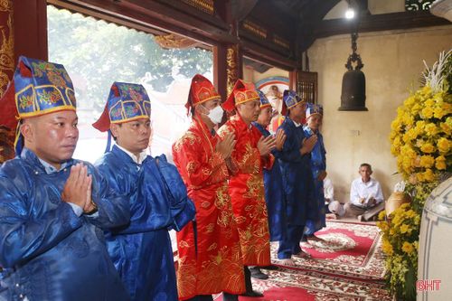 Trang nghiêm lễ tế Chiêu Trưng Đại vương Lê Khôi