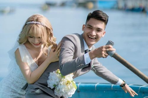 Mạc Văn Khoa tung trọn bộ ảnh cưới đẹp lung linh trước thềm hôn lễ nhưng vẫn không quên 'tấu hài'