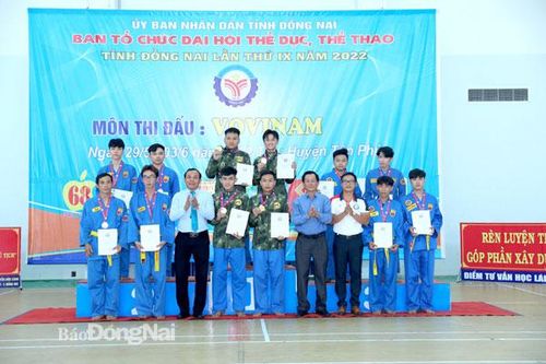 Khởi tranh Giải vovinam Đại hội TDTT tỉnh lần thứ IX-2022