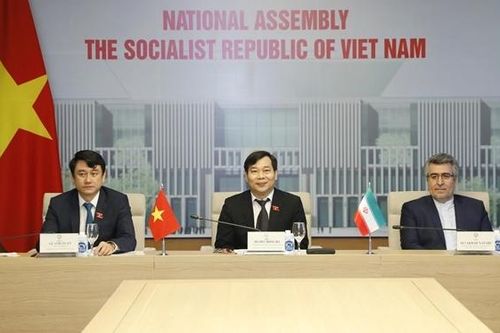 Phó Chủ nhiệm Ủy ban Tư pháp Đỗ Đức Hồng Hà chủ trì gặp mặt trực tuyến với Nhóm Nghị sỹ hữu nghị Iran-Việt Nam