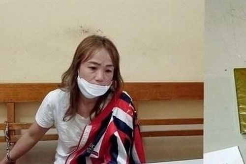 Thiếu phụ ôm 2 bánh heroin băng rừng