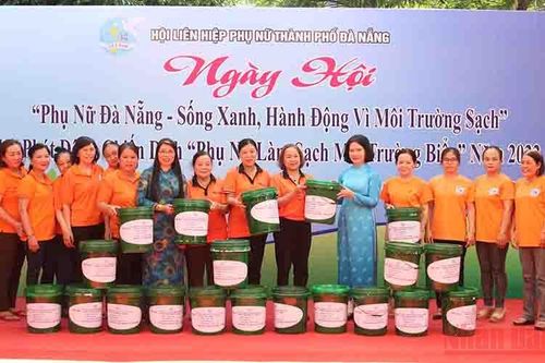 Phụ nữ Đà Nẵng hành động vì môi trường