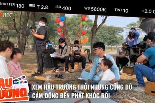 Thương ngày nắng về: Hậu trường gia đình Sam-So khóc hết nước mắt