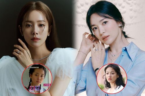 Han Ji Min từng đóng vai thời trẻ của Song Hye Kyo, bất ngờ khi 2 mỹ nhân chỉ cách nhau 1 tuổi