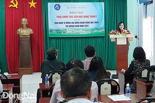 Khai mạc trại sáng tác văn học nghệ thuật năm 2022