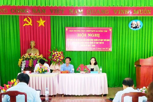 Rõ trách nhiệm trong tiếp xúc cử tri của đại biểu