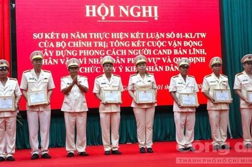 Xây dựng người chiến sĩ CAND bản lĩnh, nhân văn, vì Nhân dân phục vụ