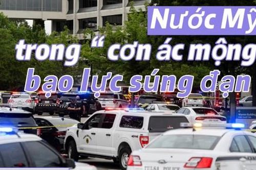 Nước Mỹ trong 'cơn ác mộng' bạo lực súng đạn